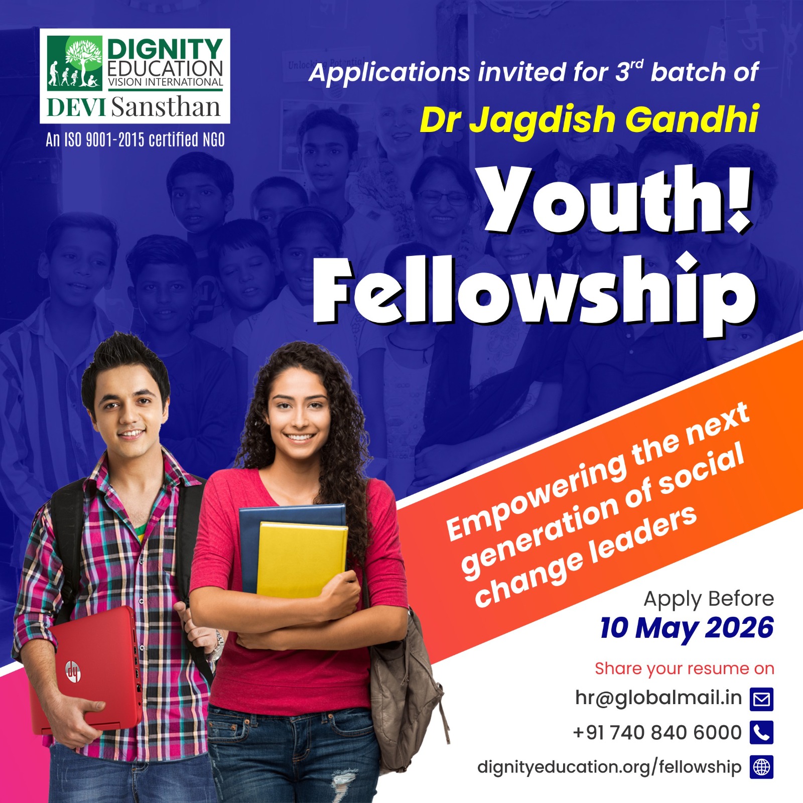 Youth Fellowship Popup